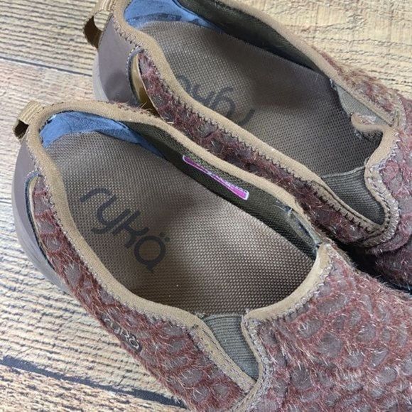 Ryka Thriller FL Brown Slip On Sneaker Walking - Picture 7 of 10